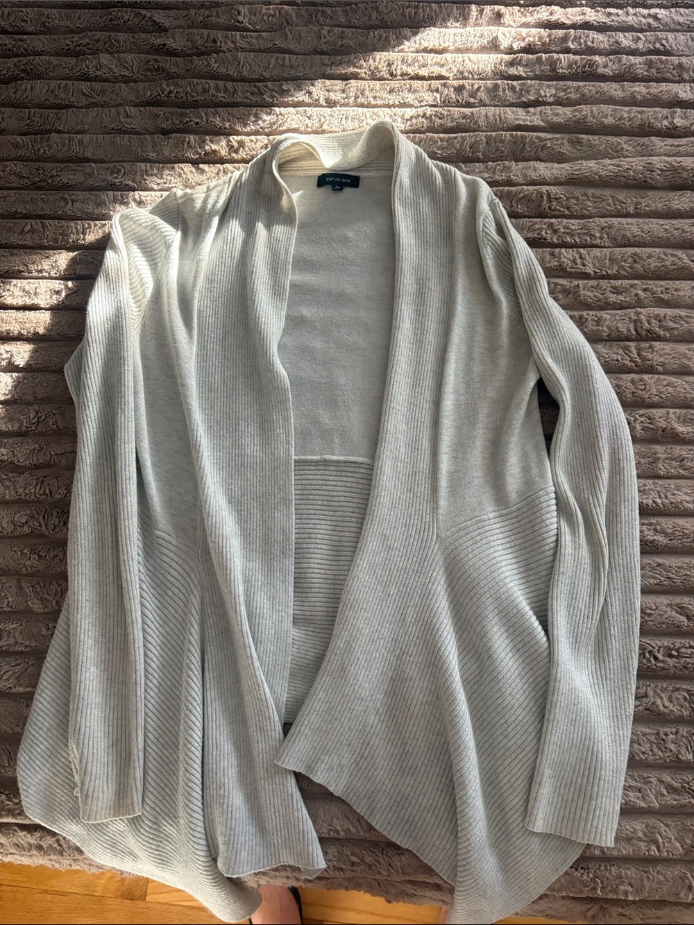 Grayish cardigan